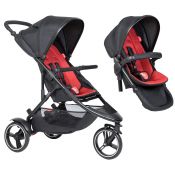 Phil & Teds Dot with Double Seat - choice of 6 colours